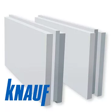 Пазогребневая плита Кнауф полнотелая 667x500x80 мм