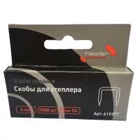 Скобы для степлера Hesler тип 53 6 мм (1000 шт.)