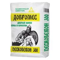 Пескобетон М300 Каменный Цветок Добромес 40 кг