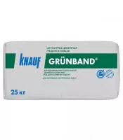 Штукатурка цементная теплоизоляционная Knauf Грюнбанд серая 25 кг